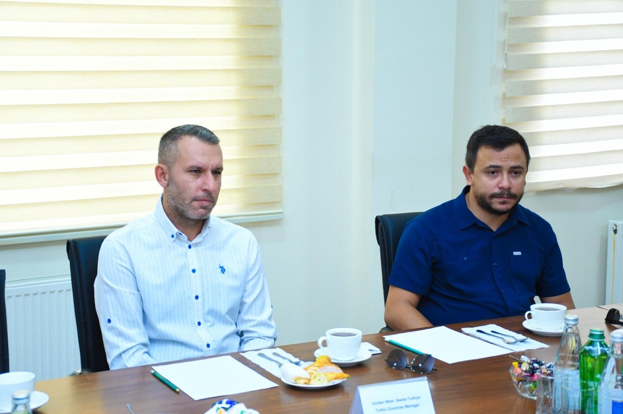 Zəfər Qurbanov “Golden West” şirkətinin nümayəndələri ilə görüşdü - FOTOLAR